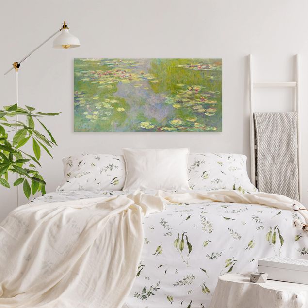Wandbilder Blumen Claude Monet - Grüne Seerosen