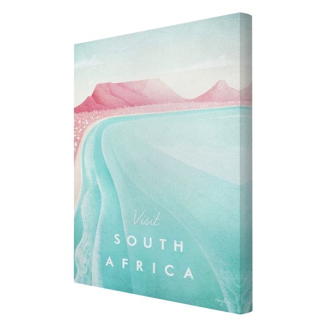 Kunstdrucke auf Leinwand Reiseposter - Südafrika