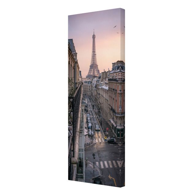 Bilder für die Wand Eiffelturm bei Sonnenuntergang