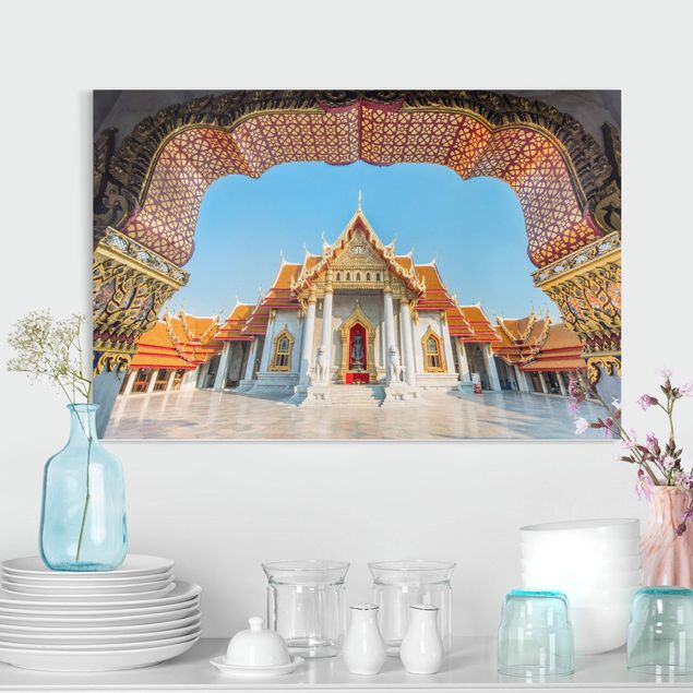 Wandbilder XXL Tempel in Bangkok