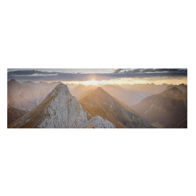 Schöne Leinwandbilder Lechtaler Alpen