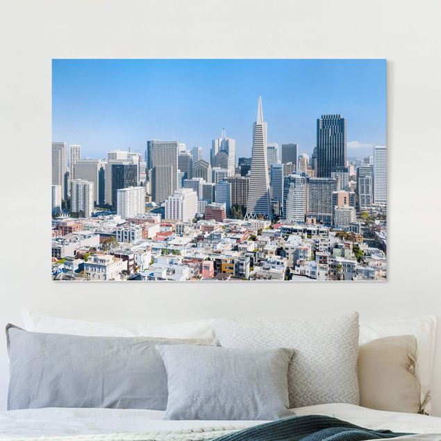 Wandbilder XXL San Francisco Skyline