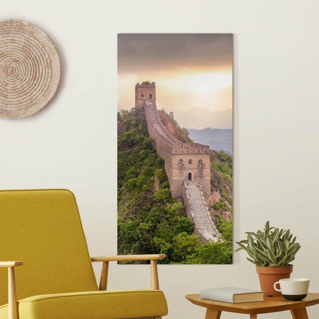 Wandbilder XXL Die unendliche Mauer von China