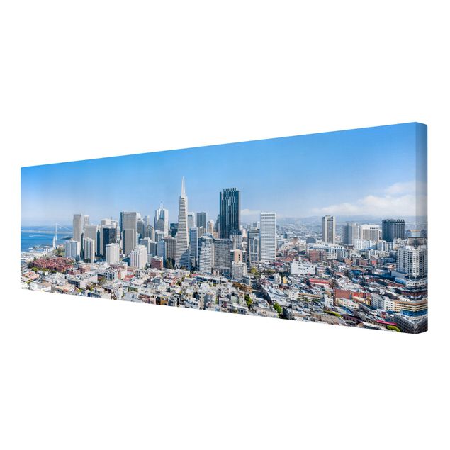 Bilder auf Leinwand San Francisco Skyline