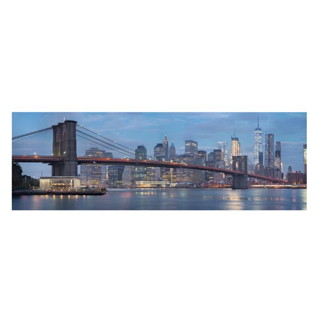 Leinwandbilder Brooklyn Bridge Manhattan New York