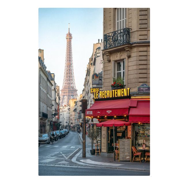 Leinwandbilder Wohnzimmer modern Straße von Paris