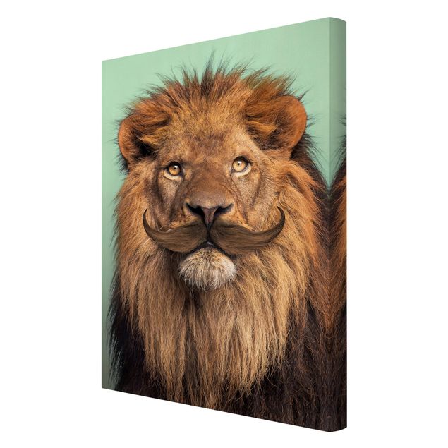 Wandbilder Löwe mit Bart