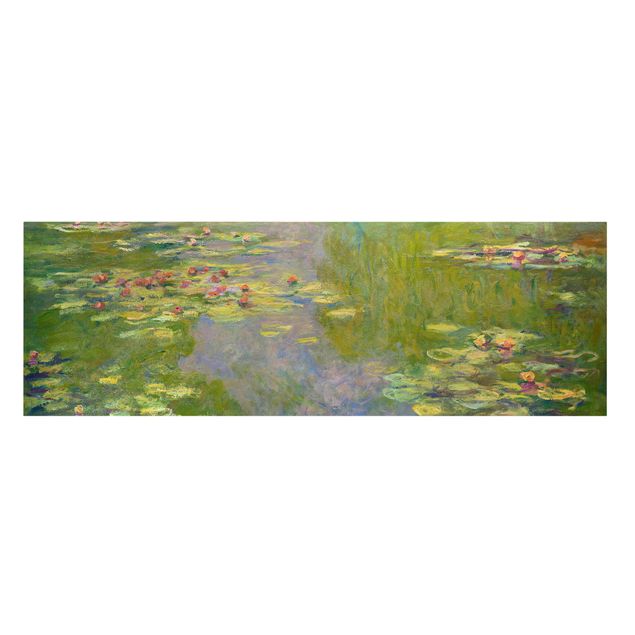 Wandbilder Stillleben Claude Monet - Grüne Seerosen