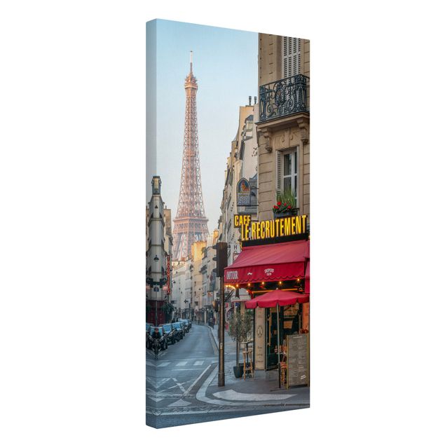 Wandbilder Skyline Straße von Paris