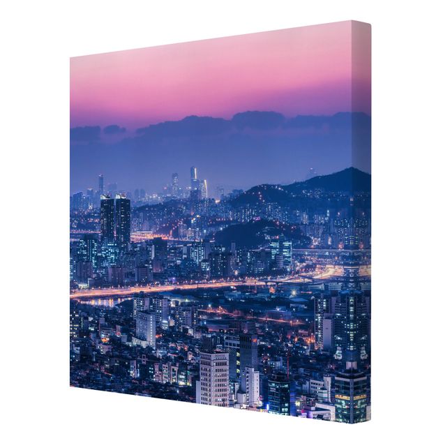 Wandbilder Skyline von Seoul
