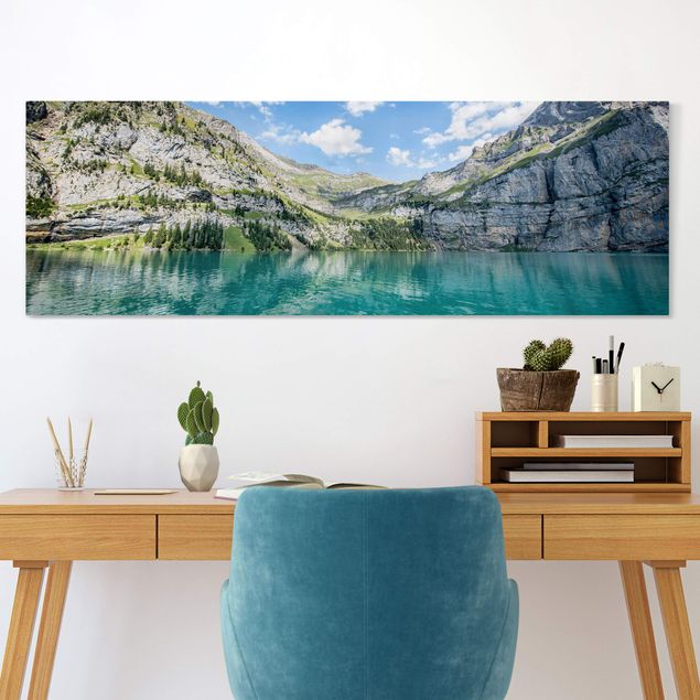 Wandbilder XXL Traumhafter Bergsee