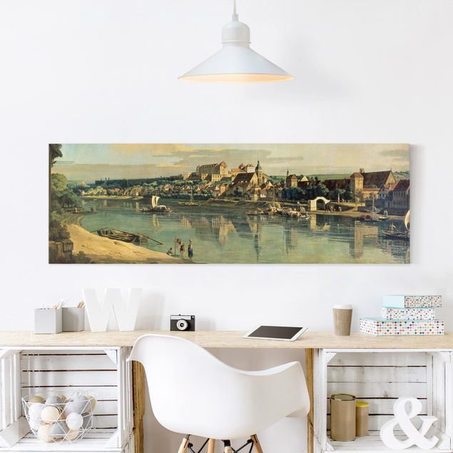 Rokoko Bilder Bernardo Bellotto - Blick auf Pirna
