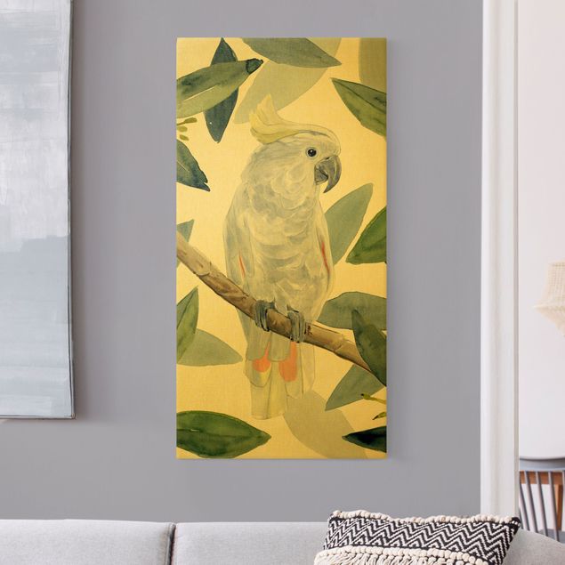 Leinwandbilder Vögel Tropischer Kakadu II