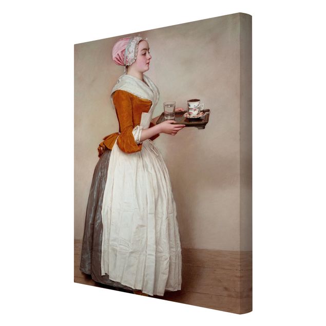 Wandbilder Jean Etienne Liotard - Das Schokoladenmädchen