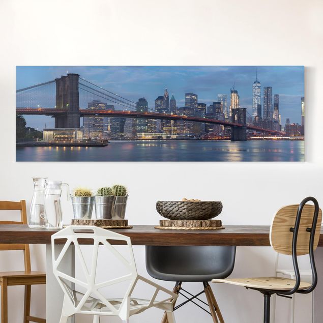 Wandbilder XXL Brooklyn Bridge Manhattan New York