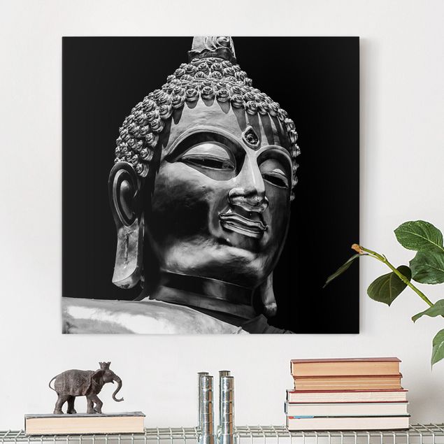 Wandbilder XXL Buddha Statue Gesicht