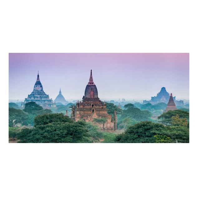 Kunstdrucke auf Leinwand Sakralgebäude in Bagan