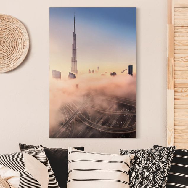 Wandbilder XXL Himmlische Skyline von Dubai