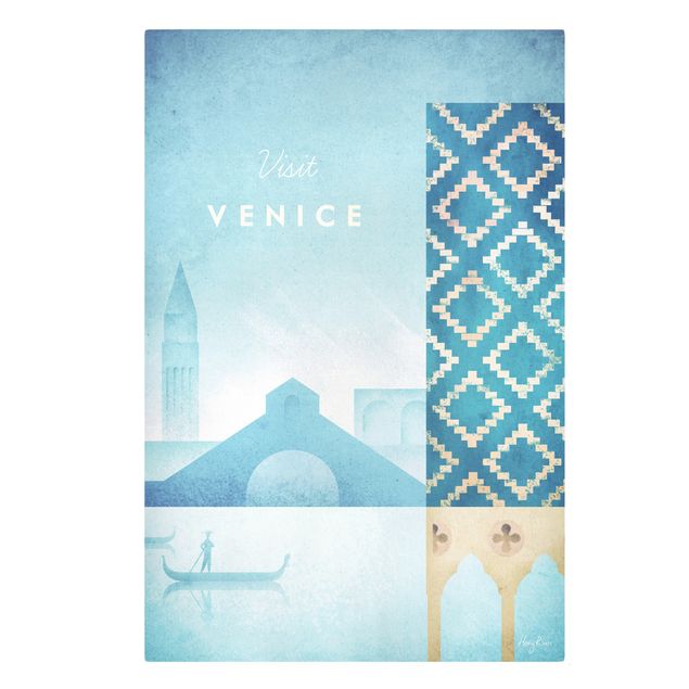 Wandbilder Skyline Reiseposter - Venedig