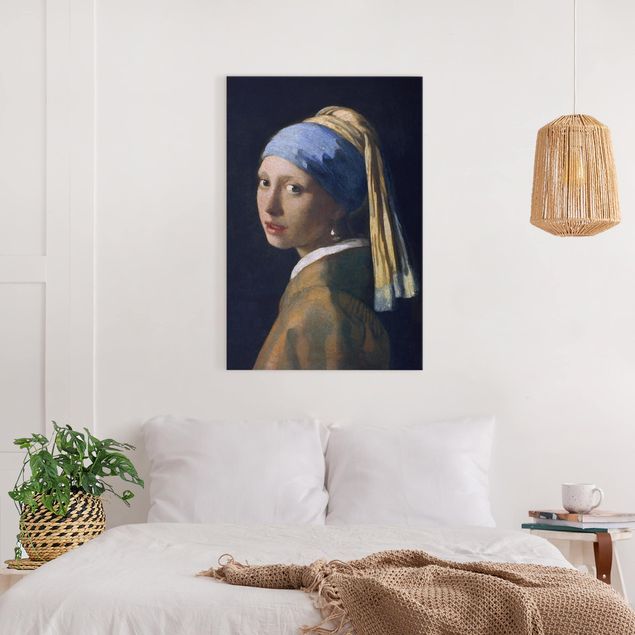 Rokoko Bilder Jan Vermeer van Delft - Das Mädchen mit dem Perlenohrgehänge