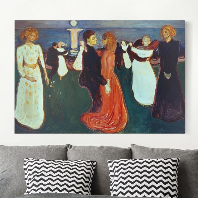Leinwandbilder XXL Edvard Munch - Der Tanz des Lebens