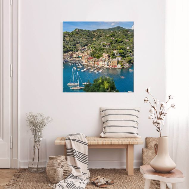Leinwandbilder Meerblick Portofino Harbour