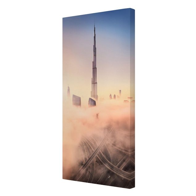 Leinwandbilder Himmlische Skyline von Dubai