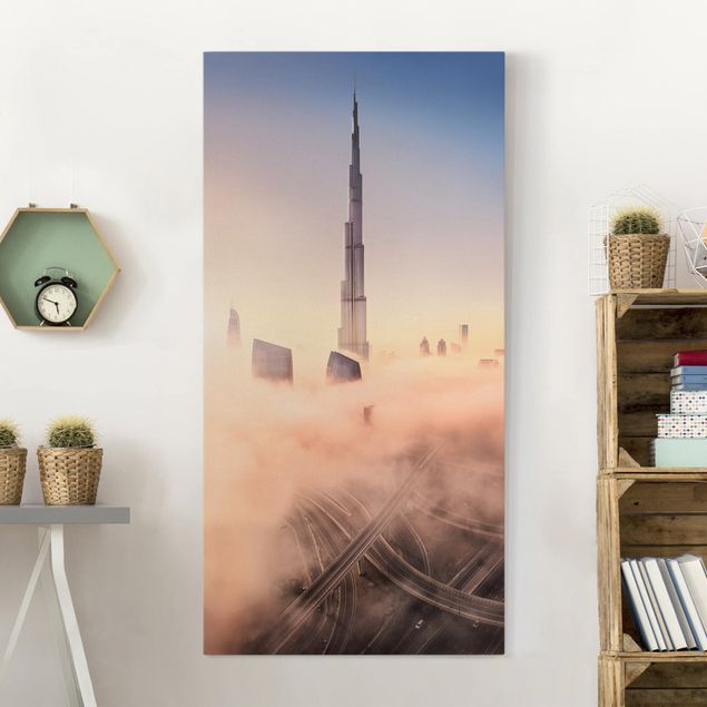 Wandbilder XXL Himmlische Skyline von Dubai