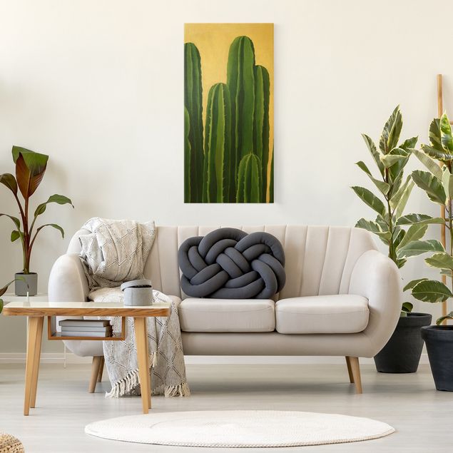 Kunstdrucke auf Leinwand Lieblingspflanzen - Kaktus