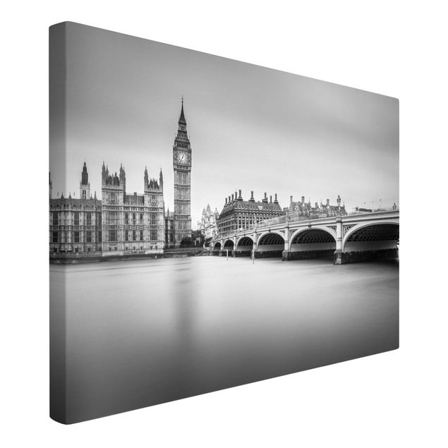 Wandbilder Städte Westminster Brücke und Big Ben
