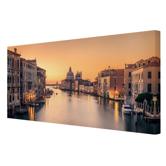 Bilder auf Leinwand Goldenes Venedig
