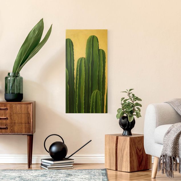 Leinwandbilder Blumen Lieblingspflanzen - Kaktus