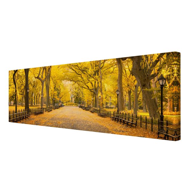 Wandbilder Herbst im Central Park