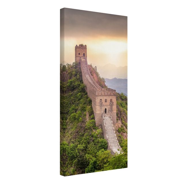 Kunstdrucke auf Leinwand Die unendliche Mauer von China