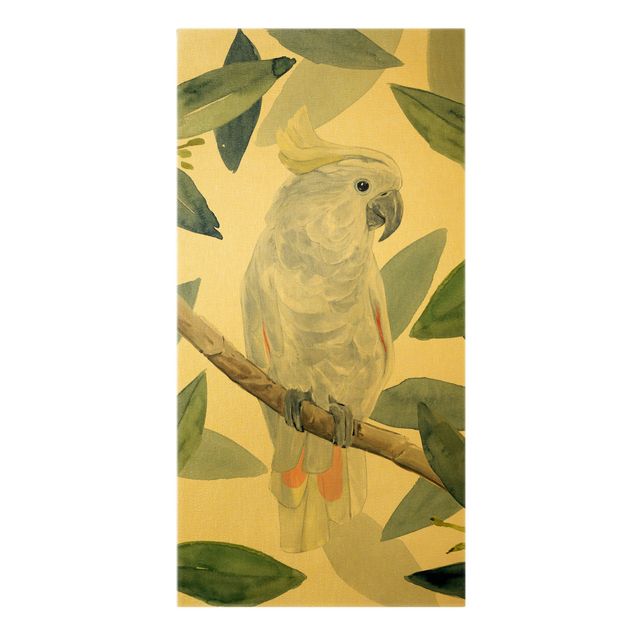 Kunstdrucke auf Leinwand Tropischer Kakadu II
