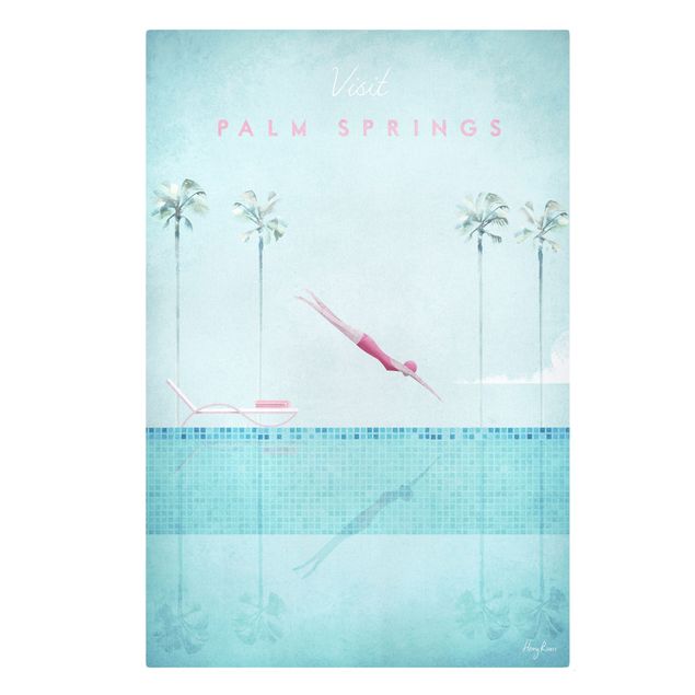 Bilder für die Wand Reiseposter - Palm Springs