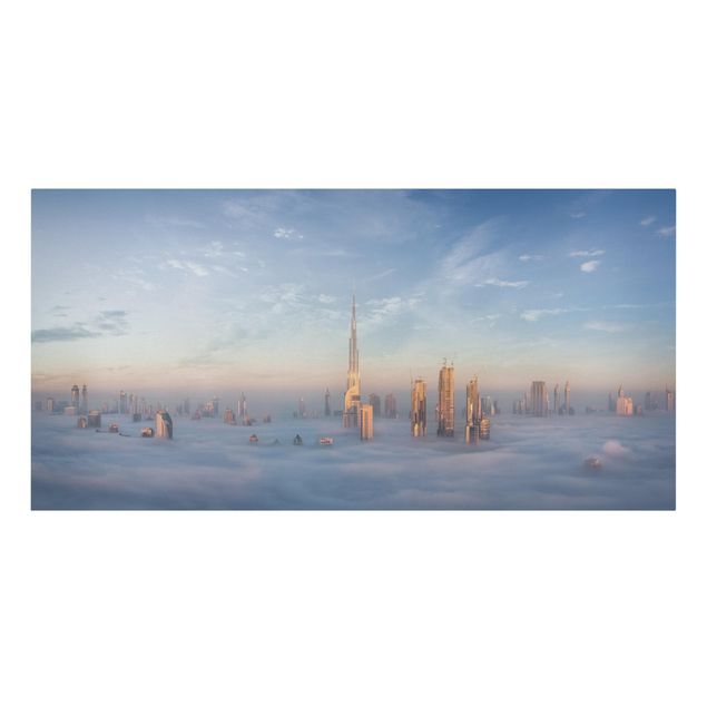 Bilder für die Wand Dubai über den Wolken