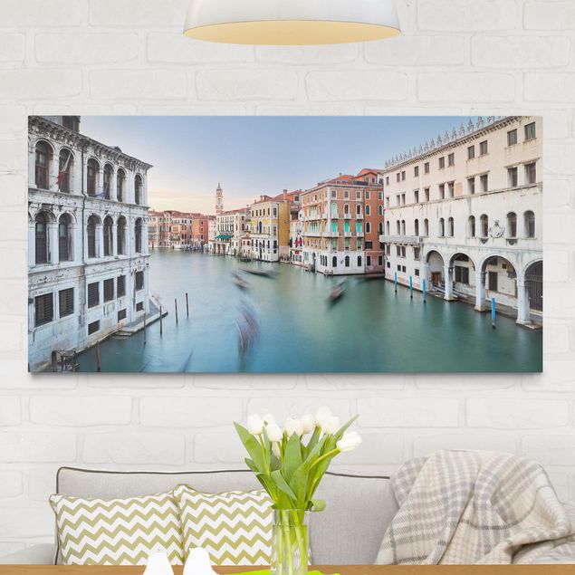 Wandbilder XXL Canale Grande Blick von der Rialtobrücke Venedig