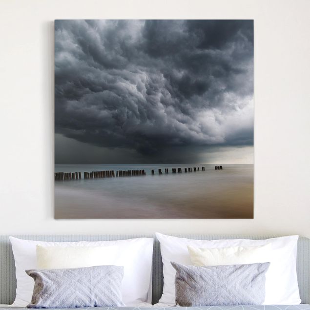 Wandbilder XXL Sturmwolken über der Ostsee