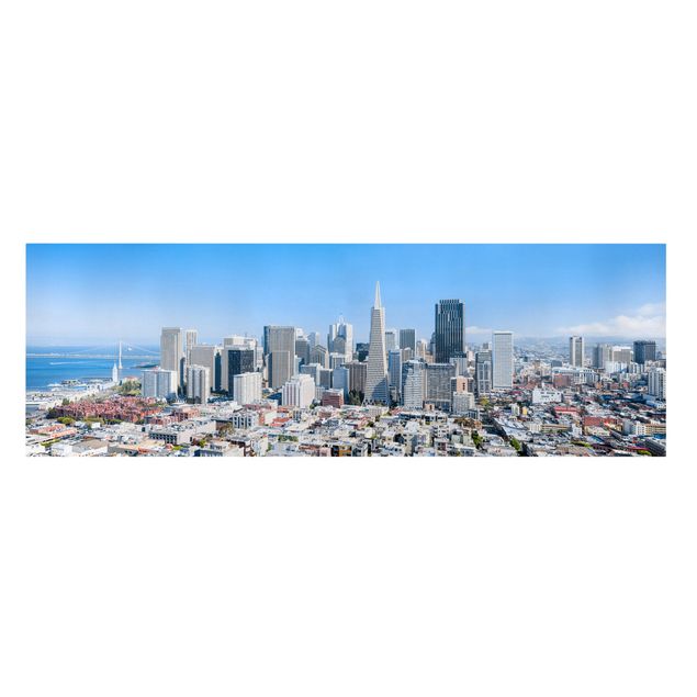 Schöne Wandbilder San Francisco Skyline
