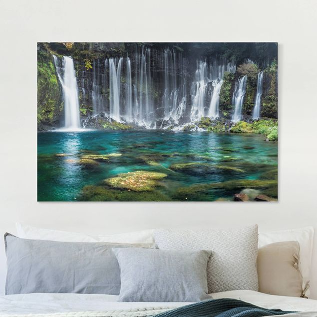 Wandbilder XXL Shiraito Wasserfall