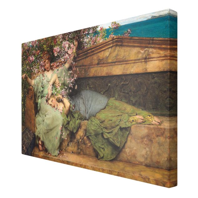 Kunstdruck Sir Lawrence Alma-Tadema Sir Lawrence Alma-Tadema - Im Rosengarten
