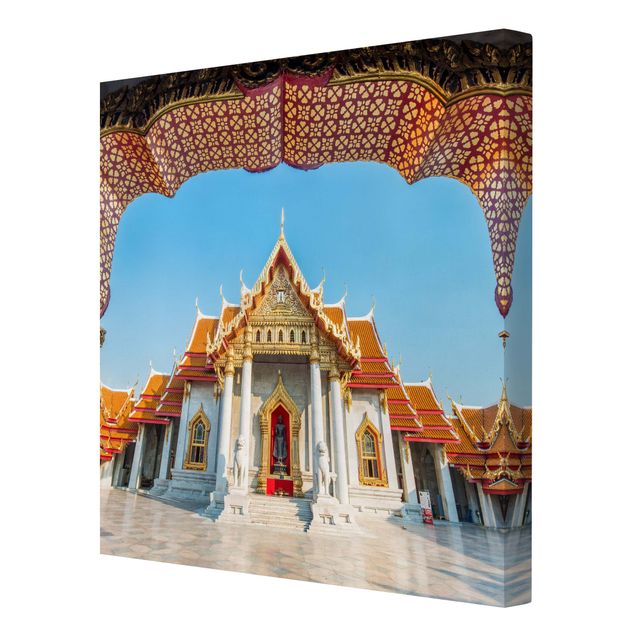 Wandbilder Tempel in Bangkok
