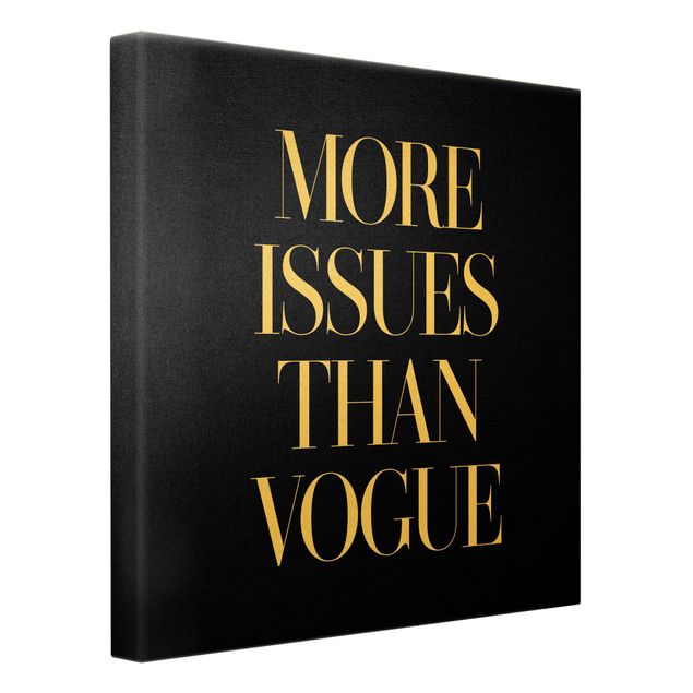 Bilder auf Leinwand More issues than Vogue