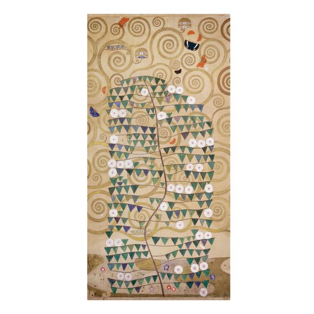 Muster Leinwand Gustav Klimt - Entwurf für den Stocletfries
