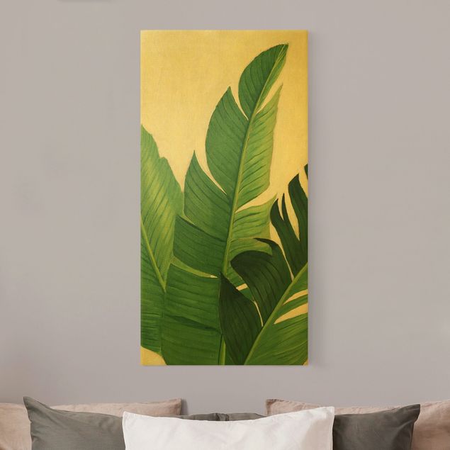 Leinwandbilder Wohnzimmer modern Lieblingspflanzen - Banane
