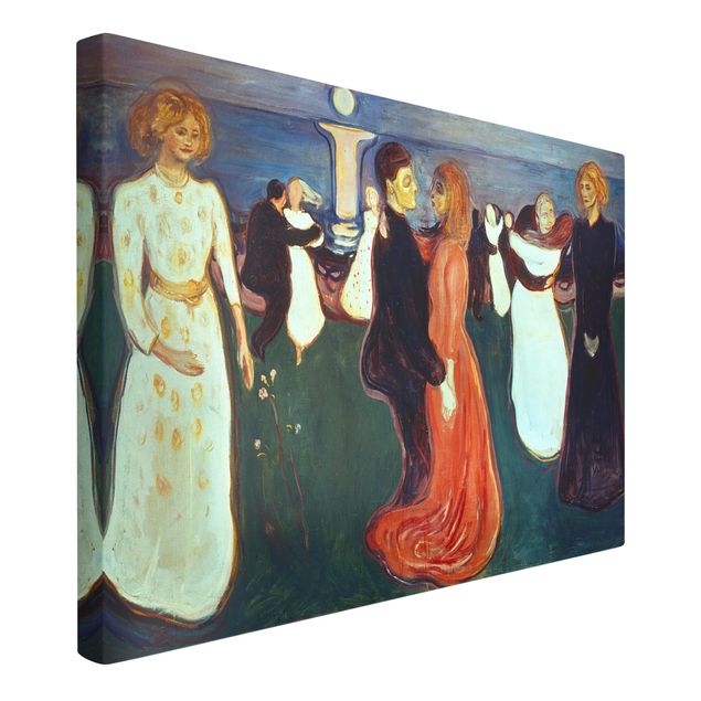 Leinwand Kunstdruck Edvard Munch - Der Tanz des Lebens