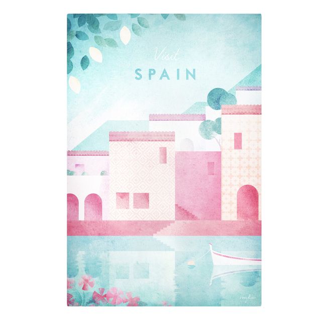 Henry Rivers Bilder Reiseposter - Spanien