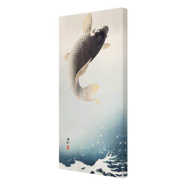 Wandbilder Tiere Vintage Illustration Asiatische Fische II