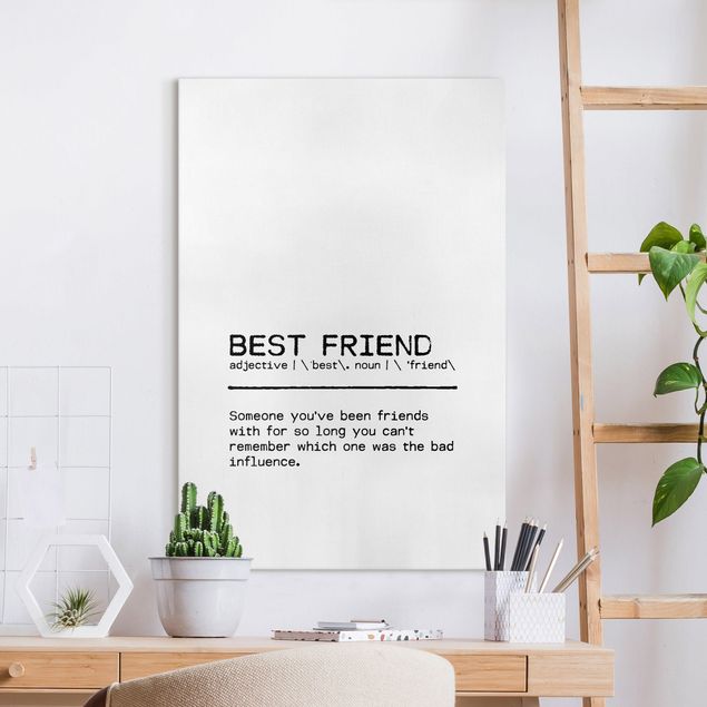 Wandbilder XXL Definition Best Friend